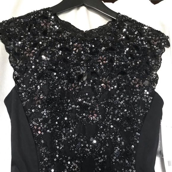 French Connection Black Sequin Dress - Picture 3 of 12